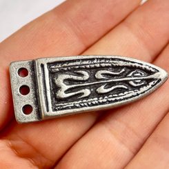 Passants de ceinture, Cologne, début du Moyen Âge - zinc