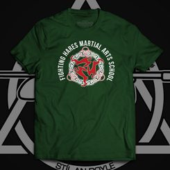 DOYLE STYLE, Irish Stick Fighting, black men's t-shirt