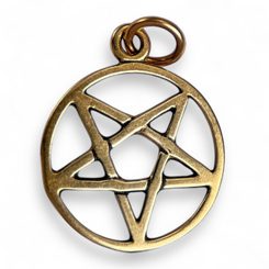 BAPHOMET, bronze, small pendant