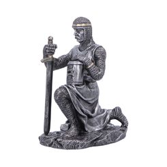 Figur eines mittelalterlichen Ritters, 15,1 cm