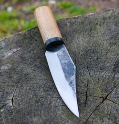GUDRUN, antler, forged small knife