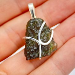 AIDA, silver pendant, yellow gold Ag 925