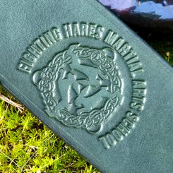 FIGHTING HARES wall decoration 32 x 45 cm