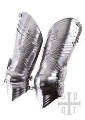 Armure médiévale - jambes, 15e siècle