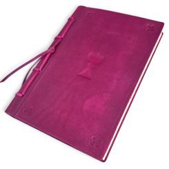 Leder-Notizbuch Hussitenkelch, unliniert
