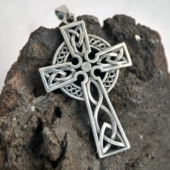 CELTIC CROSS, pendant silver 925
