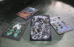 CELTIC AMULETS 12 pieces and a presentation board, wholesale set