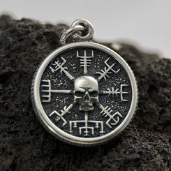 VEGVISIR - Boucles d'oreilles, argent