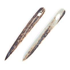 NEEDLE for naalbinding, antler