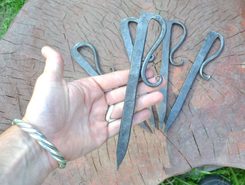 PUGIO, Roman dagger, Pompeii type with scabbard