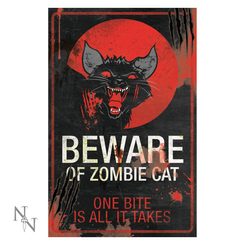 Zombie Cat Pancarte