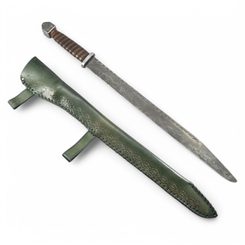 LONG ANGLO-SAXON SCRAMASAX, forged replica