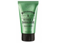Scottish Fine Soaps SHAVE CREAM - Vetiver and Sandalwood, 150ml