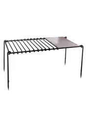 Portable historical wrought iron grill