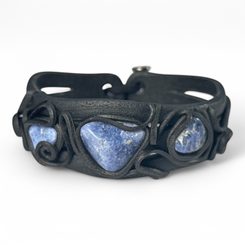 SODALITE BRACELET - three stones