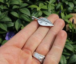 PENDENTIF ALLEMAND, pendentif en argent