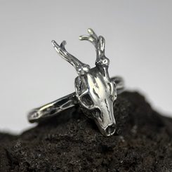 FIANNA, Celtic Deer, bronze bracelet
