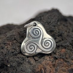 TRISKEL, pendant, silver 925
