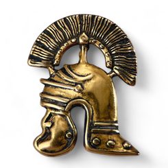 CENTURION, Roman helmet, bronze pendant