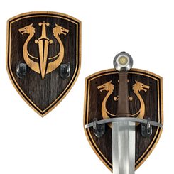 Porte-épée et bouclier - Wulflund