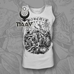 BOHEMIA, King Premysl Otakar II. Sleeveless T-Shirt, white