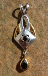 VENERA, silver pendant, Ag 925