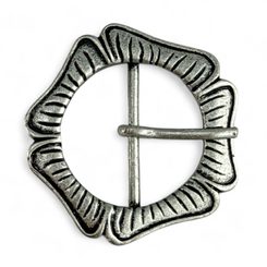 Belt Buckle, England, XVI. century antique silver, zinc
