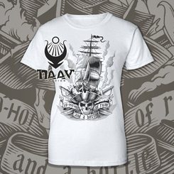 YO-HO-HO! Und eine Flasche Rum - Pirat und trinken T-shirt, Frauen's