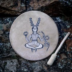 Shaman Frame Drum - Cernunnos, Celtic