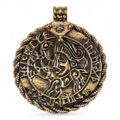Vadstena Bracteate, bronze pendant