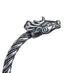 FIANNA, Celtic Deer, silver bracelet