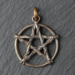 PENTAGRAM pendant, bronze