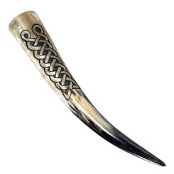 CELTIC KNOTS, drinking horn