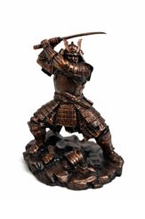 Samurai statuette 24cm