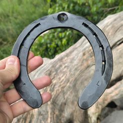 FORGED IRON BRACELET, twisted
