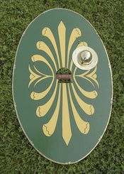 BOUCLIER DE GLADIATEUR, Scutum, Pompéi