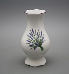 Vase Lavendel, Karlsbad Porzellan