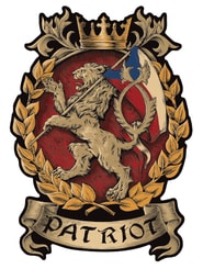 PATRIOT, car sticker