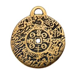 RAVEN THOR HAMER, Scania, Sweden, bronze and garnet