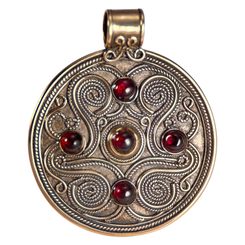 BATTERSEA - bijou brythonique de luxe, grenat, bronze
