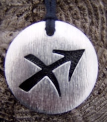 Sagittarius - zodiac pendant