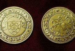 Mailberg ducat, réplique d'une pièce médiévale