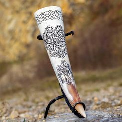 Corbeau, Gnezdovo, corne gravée Viking - 0,4 L