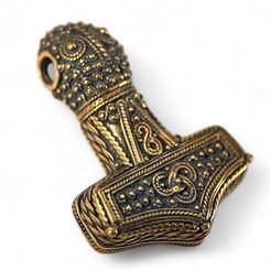 THOR HAMMER - Mjöllnir, pendant, bronze