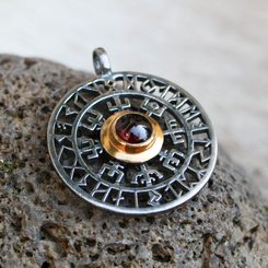 AQUILA, Roman Aigle SPQR, pendentif Bronze