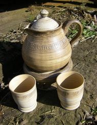 Ceramic set for Mead