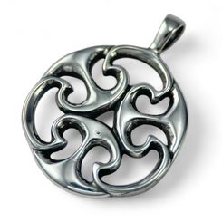 TRISKELION, southern Galia, pendant, bronze