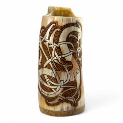Sea serpent, Viking horn cup