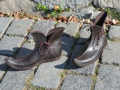 LUCIEN, medieval leather boots