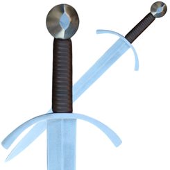 ONE-HANDED SWORD, Willehalm, early XIV. century, sharp replica